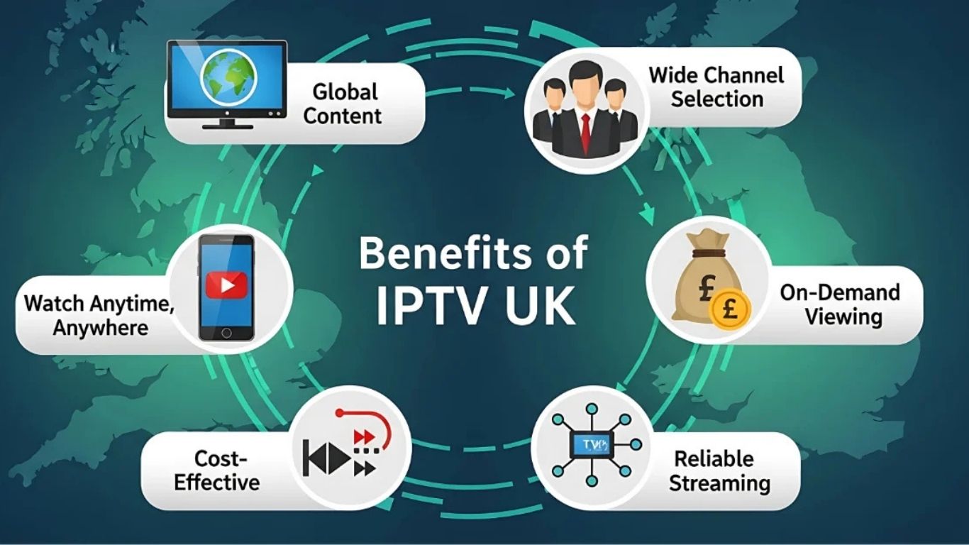 WHAT IS THE BENEFITS OF IPTV UK FOR TELEVISION
